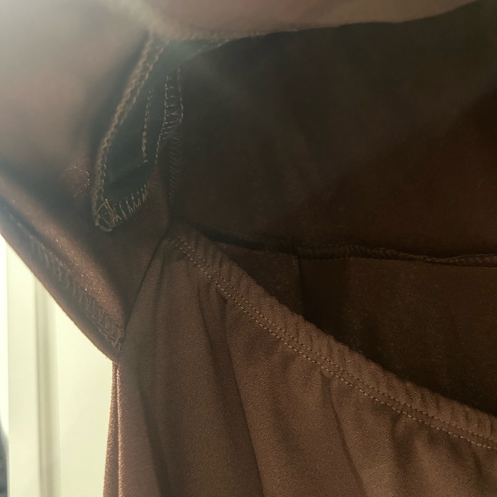 Madden Girl Brown Halter Waist Jumpsuit - Picture 5 of 6